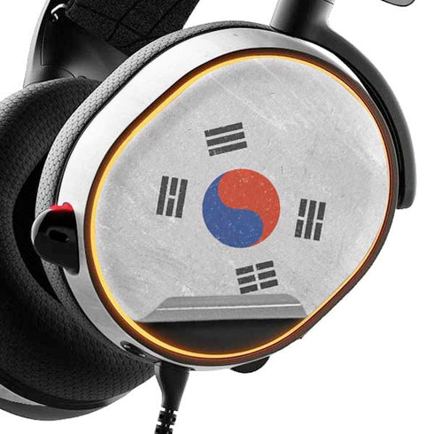 South Korean Flag Distressed SteelSeries Arctis 5 Skin